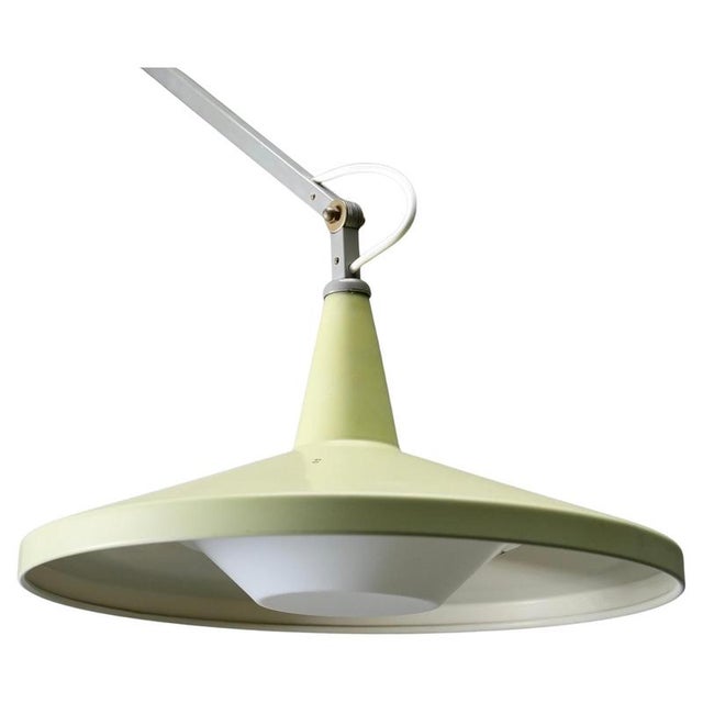 Panama Lamp in Painted Metal attributed to Rietveld and Cordemeyer for Gispen, 1955 For Sale - Image 12 of 12