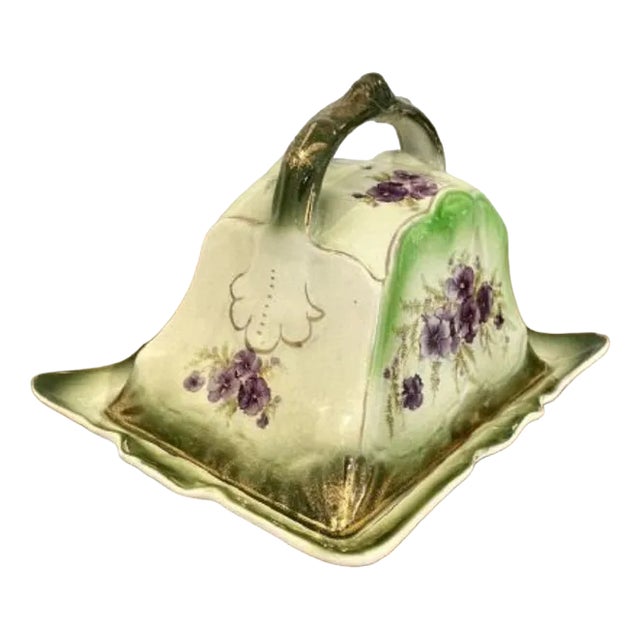 Antique Edwardian Cheese Dish and Cover, 1900 For Sale