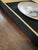 Wood Vondora Signed Andrea by Sadek Porcelain Still Life Plates in Gold Frames Pair Vintage For Sale - Image 7 of 9