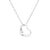 Late 20th Century Tiffany & Co Elsa Peretti Open Heart Sterling Silver Pendant for a Necklace For Sale - Image 5 of 12