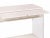 Transitional Transitional Shoreline Acrylic Nightstand, Antique White For Sale - Image 3 of 5