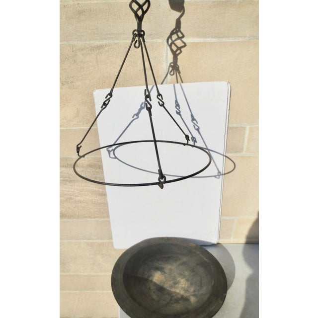 Wrought Iron Hanging Kitchen Trays For Sale - Image 9 of 9