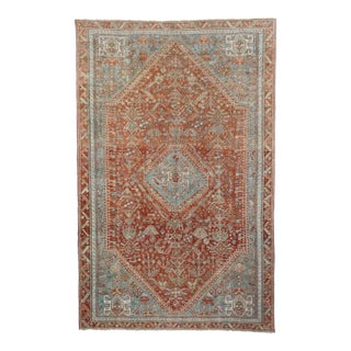 Antique Qashqai Rug 5'2'' x 8'3'' For Sale