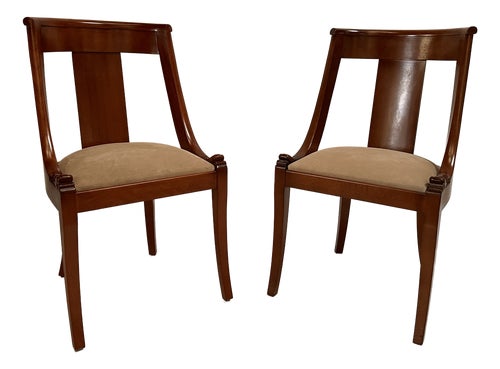 Empire Dauphin Chairs, Set of 2