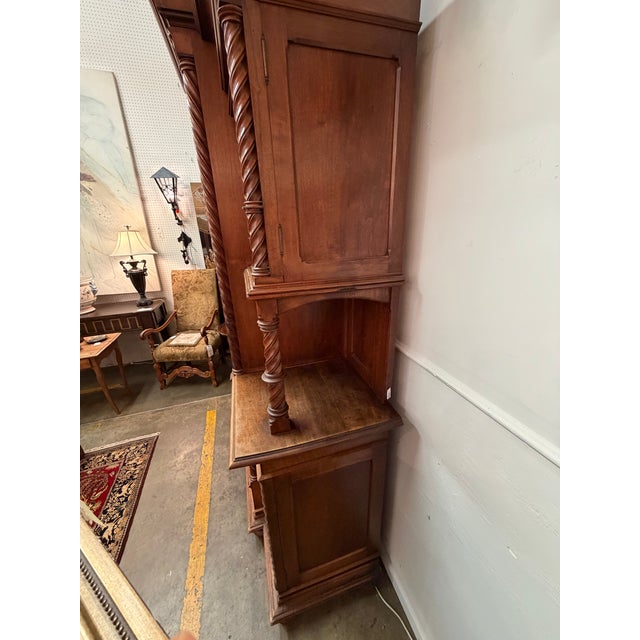 Gothic Antique Bastet French Oak Buffet For Sale - Image 3 of 7