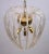Venini Chandelier in Murano Glass and Brass by Paolo Venini for Venini, Italy, 1950s For Sale - Image 6 of 9