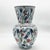 Handmade Ceramic Vase (30cm) Traditional Turkish Carnation & Tulip Pattern – Classic Flared Neck Decor For Sale - Image 4 of 6