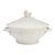 Mid 20th Century Mid-Century Limoges France White Porcelain Scalloped Covered Tureen For Sale - Image 5 of 18
