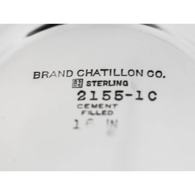 1910s Baltimore Silver Company Sterling Silver Trumpet Vase For Sale In New York - Image 6 of 6