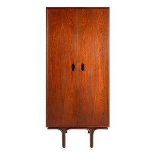 Rosewood Armoire by Gianfranco Frattini for Bernini, Italy, 1960s For Sale