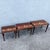 Smallest: 16.5”w, 12”d, 14.25”h Middle: 20.75”w, 12.75”d, 15.25”h Largest: 25.25”w, 13.75”d, 16.25 This set of three...