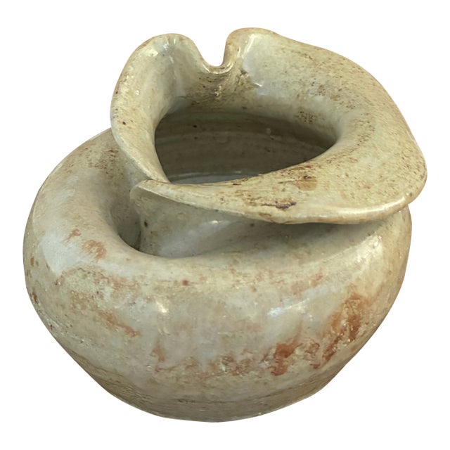 Small Vintage Pottery Decorative Accessory For Sale