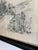 1930s Vintage Original Farmhouse Drawing, 1934 Cottage Countryside Art For Sale - Image 5 of 10