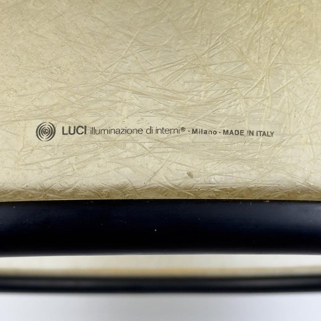 Large Vintage Pendant Lamp by Idea Studio Techno Design for Luci Milano, Italy, 1970s For Sale - Image 4 of 18