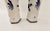 Vintage Blue Hand-Painted Floral Vases from Delft, 1920s, Set of 2 For Sale - Image 3 of 18
