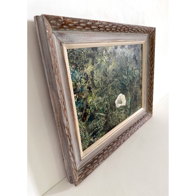 Vintage Forest Gouache Painting For Sale - Image 13 of 14