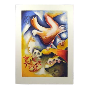 Alexandra Nechita "Sprinkle the Joy of Peace" Signed Original Lithograph