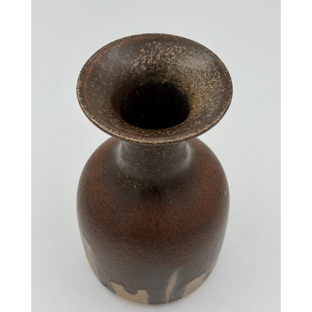 Mid-Century Modern Mid-Century Modern West German Pottery Vase from Steuler Keramik, 1960s For Sale - Image 3 of 6