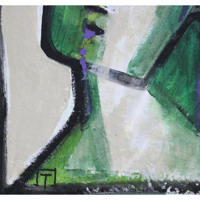 Hidden Portraits XXVIII, 1980s-1990s, Acrylic on Canvas For Sale - Image 8 of 11