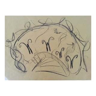 Architectural Spiral Staircase Design "W" Staircase Marble Art Nouveau Style Grand by Erik Sulander For Sale