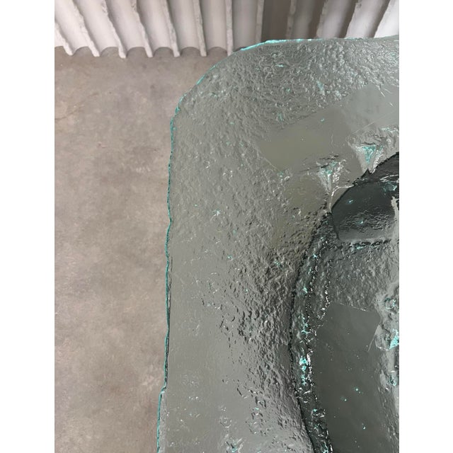 Glass & Steel Coffee Table from Heinz Lilienthal, Germany, 1970s For Sale - Image 6 of 13