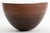 Brown Glazed Porcelain Centerpiece Bowl by Italian ceramic artist Rina Menardi. Menardi has been creating hand-thrown...