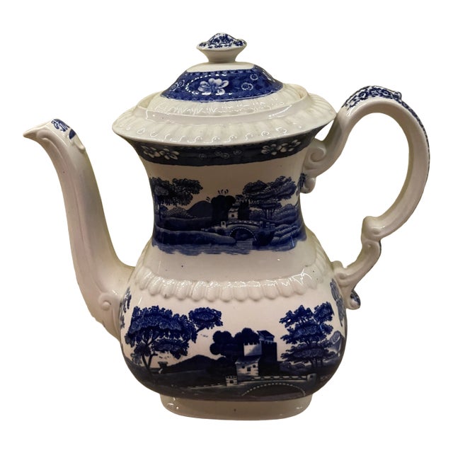1950s Spode’s Tower Coffee Pot For Sale