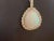 40 Carat Pear Ethiopian Opal & 8 Carat Diamond Pendant/Necklace 14K Yellow Gold For Sale - Image 16 of 18