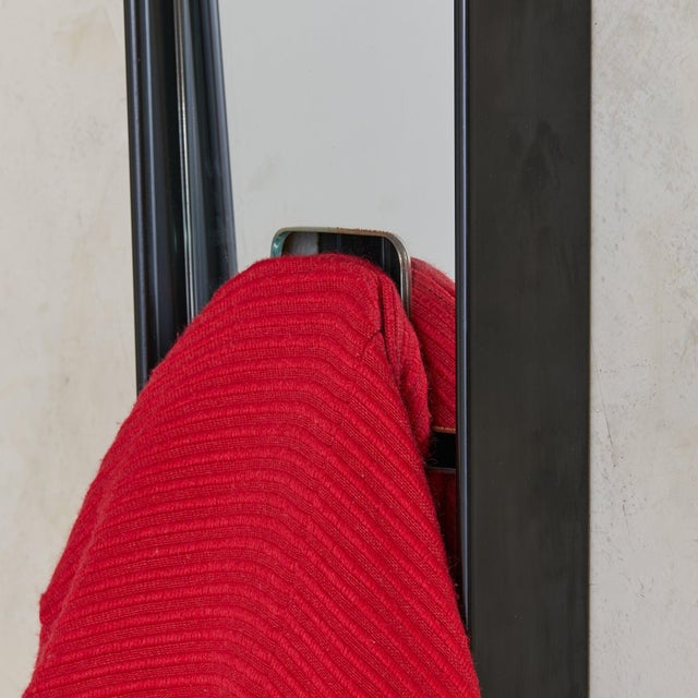 Italian 4-Piece ‘Gronda’ Wall Mirror + Coat Rack by Luciano Bertoncini, 1972 For Sale - Image 4 of 9