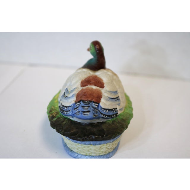 19th Century Staffordshire Duck on Nest Tureen For Sale In Cincinnati - Image 6 of 11