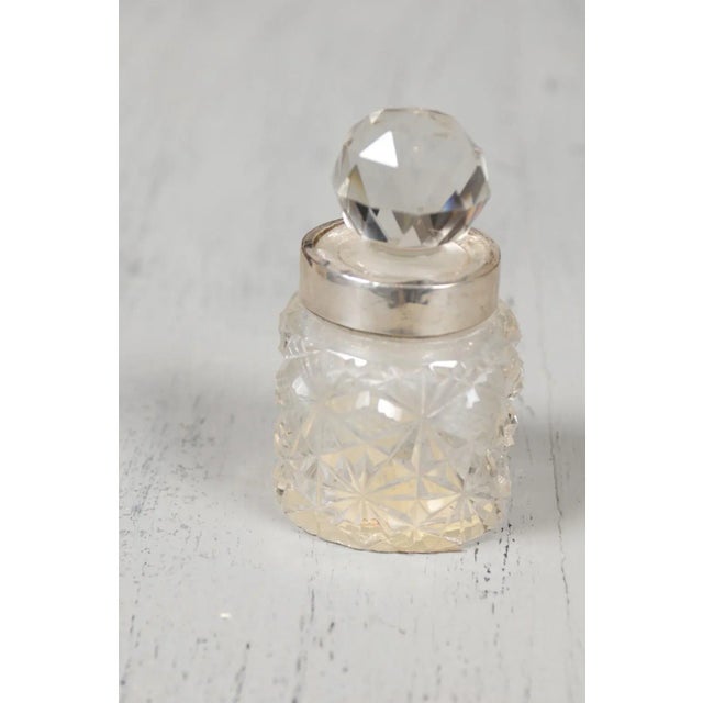 19th Century English Crystal and Silver Jug For Sale In Atlanta - Image 6 of 11