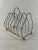 Vintage Silverplated English Toast Rack With Six Slots For Sale - Image 4 of 12