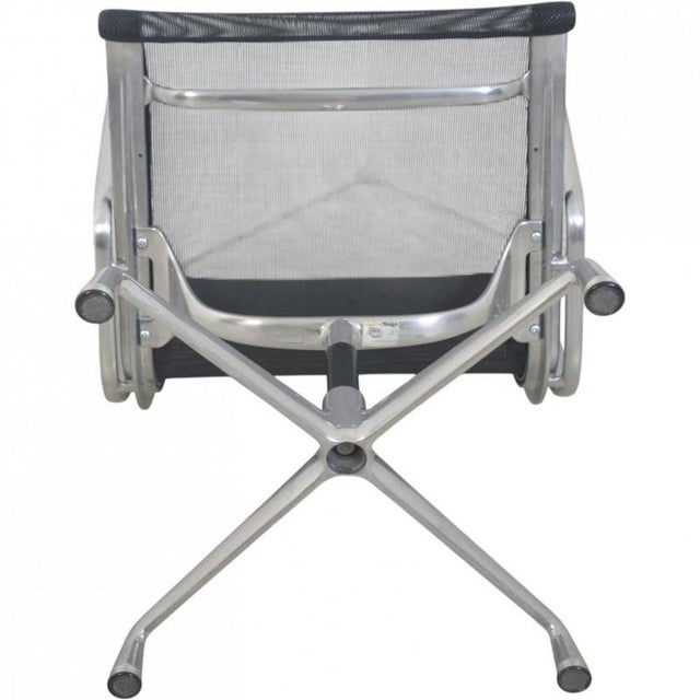 EA108 Chair in Black Mesh by Charles Eames, 2000s For Sale - Image 6 of 14