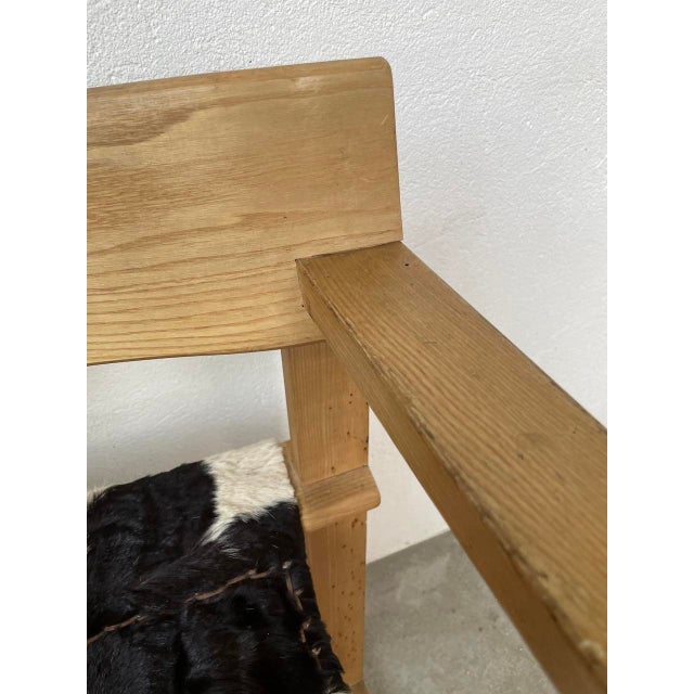 Oak Chairs by Ate Van Apeldoorn, 1970s For Sale - Image 14 of 18