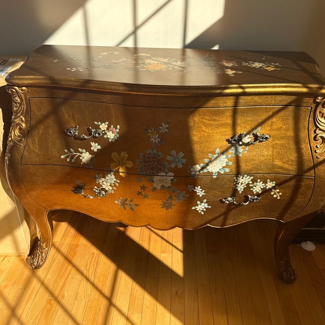 I love this piece because it has been a perfect piece for dining needs with the two drawers . It looks fabulous and is...