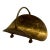 Mid 20th Century English Brass Coal Scuttle on Paw Feet For Sale