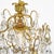 French Crystal Drop Pendant, Antique Brass, Circa 1920 For Sale - Image 9 of 9