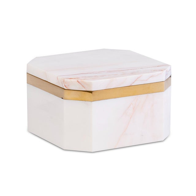 2020s Maitland-Smith Andros Box Small For Sale - Image 5 of 5