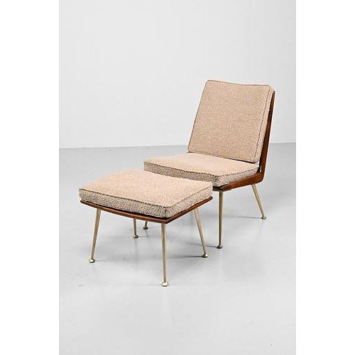 Three-Seater Sofa and Lounge Chair with Hocker by Hans Mitzlaff, Set of 3 For Sale - Image 10 of 18