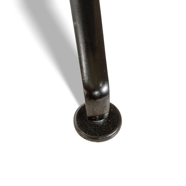 FK Black Leather Armchair in Black Shell with Swivel Function from Walter Knoll / Wilhelm Knoll For Sale - Image 5 of 12