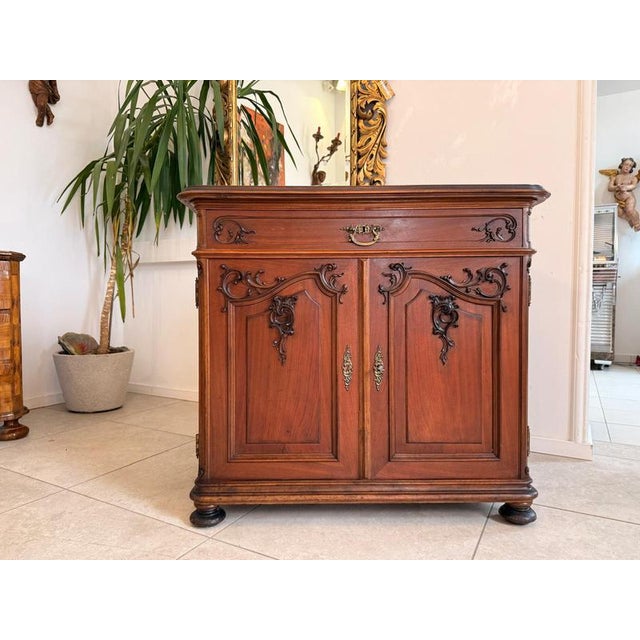 Antique Pfeiferlbarock Buffet in Oak For Sale - Image 9 of 11
