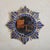 French Sunburst Blue Talosel Wall Mirror by Irena Jaworska, 1960s - 2 Available For Sale - Image 9 of 10