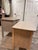 Off-white 1940s Birds Eye Maple Dresser and Nightstand With Maple Harp Mirror For Sale - Image 8 of 9