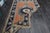 1970s Vintage Handmade Wool Cotton Orange Area Rug For Sale - Image 9 of 11