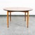 1960s Mid Century Danish Modern Dining Table Oak Round Circular Refinished MCM Leaf X1 For Sale - Image 5 of 12