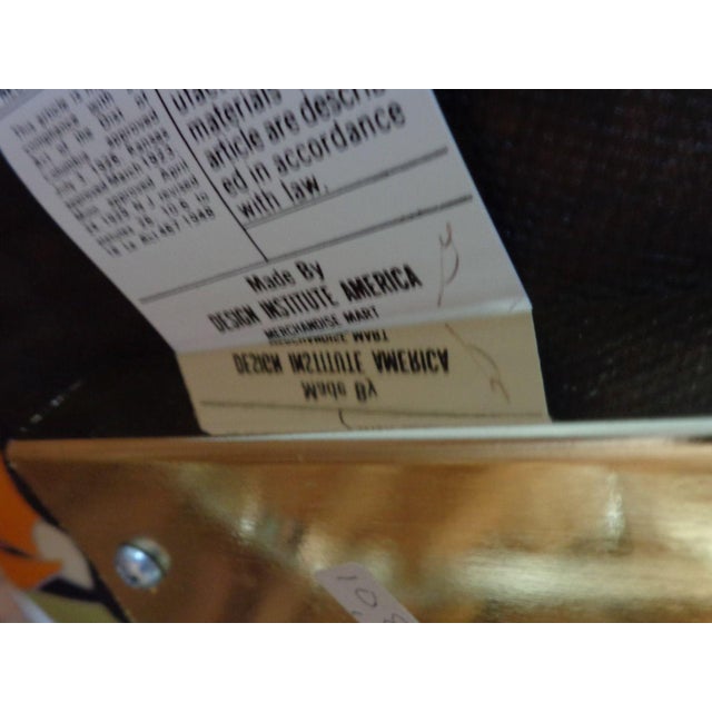 DIA - Design Institute America Vintage Design Institute America for Milo Baughman Brass Cantilever Chair For Sale - Image 4 of 5