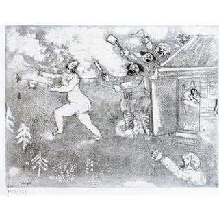 Marc Chagall, The Nude Suite, Edition of 335, 1920s, Etching For Sale