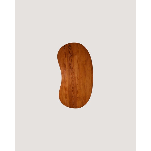 Wood Nordic Pine Console Table with Shelf, 1950s For Sale - Image 7 of 8