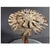 Brass 1970s Brutalist Flower Sculpture For Sale - Image 8 of 9