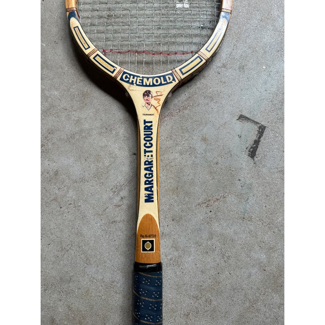 Collection of Vintage Chemold and MacGregor Wooden Tennis Rackets For Sale - Image 10 of 12
